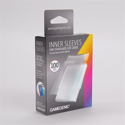 Sleeves: Gamegenic: Inner Sleeves (100) (ML) (Repackaging)