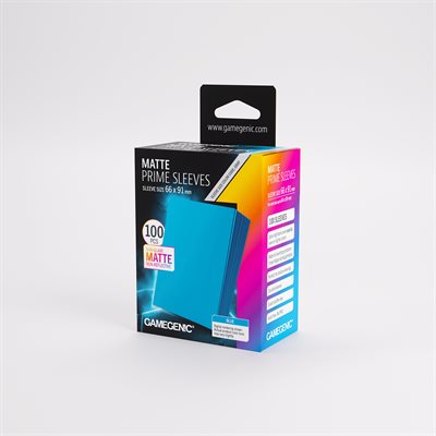 Sleeves: Gamegenic: Matte Prime Sleeves: Blue (100) (ML) (Repackaging)