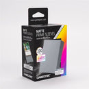 Sleeves: Gamegenic: Matte Prime Sleeves: Dark Grey (100) (ML) (Repackaging)