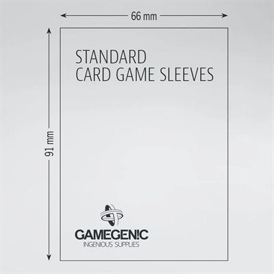 Sleeves: Gamegenic: Matte Standard Card Game Sleeves (50) (ML) (Repackaging)