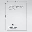 Sleeves: Gamegenic: Matte Catan-Sized Sleeves (50) (ML) (Repackaging)