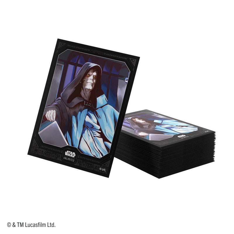 Sleeves: Star Wars: Unlimited: Premium Art Sleeves: Emperor Palpatine (ML)