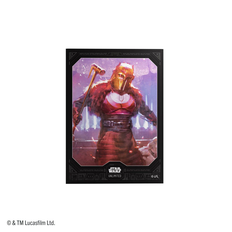 Sleeves: Star Wars: Unlimited: Premium Art Sleeves: The Armorer (ML)