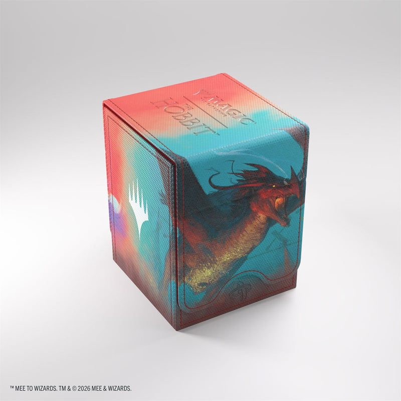 Deck Box: Magic: The Gathering - The Hobbit: Squire XL (80 ct.) - The Arkenstone / Smaug, Worm of Drea