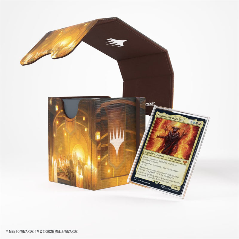 Deck Box: Magic: The Gathering - The Hobbit: Squire PLUS XL (100 ct.) - The Queen of Dale (ML)