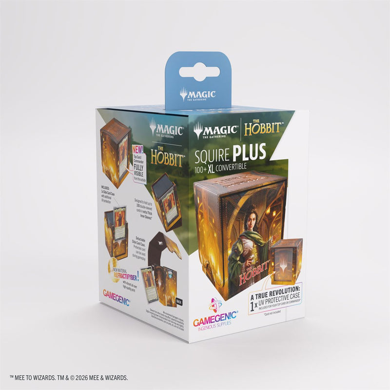 Deck Box: Magic: The Gathering - The Hobbit: Squire PLUS XL (100 ct.) - The Queen of Dale (ML)