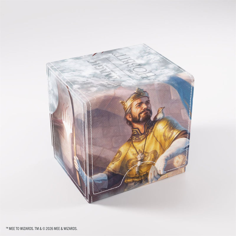 Deck Box: Magic: The Gathering - The Hobbit: Sidekick PRO XL (100 ct.) - Bard, King of Dale / Smaug, W
