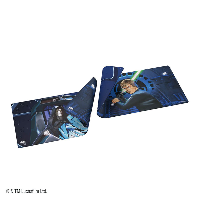 Playmat: Star Wars: Unlimited: DoubleSided Game Mat: - Luke Skywalker & Palpatine(ML)