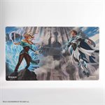 Playmat: Magic: The Gathering - Reality Fracture Shiny Playmat - Tam Beleren, Conflicted / Jace, Build