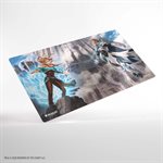 Playmat: Magic: The Gathering - Reality Fracture Shiny Playmat - Tam Beleren, Conflicted / Jace, Build