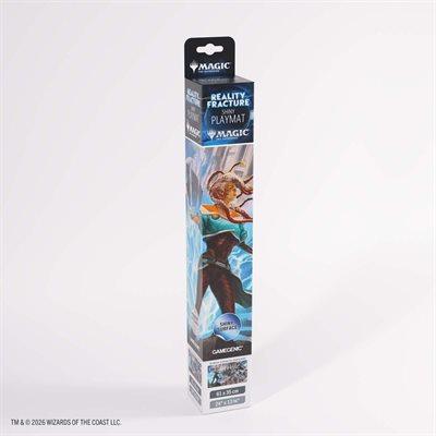 Playmat: Magic: The Gathering - Reality Fracture Shiny Playmat - Tam Beleren, Conflicted / Jace, Build
