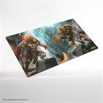 laymat: Magic: The Gathering - Reality Fracture Shiny Playmat - Ajani, Path of Vengeance / Ajani, Cou