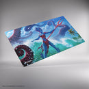 Playmat: Magic: The Gathering - Reality Fracture Double-sided Playmat - Kiora of Salt and Sand / Kiora