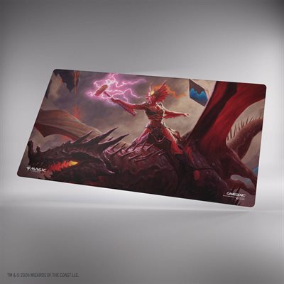 Playmat: Magic: The Gathering - Reality Fracture Double-sided Playmat - Kiora of Salt and Sand / Kiora