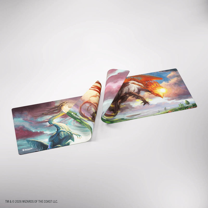Lorwyn Eclipsed - Double-Sided playmat : Eirdu, Carrier of Dawn // Isilu, Carrier of Twilight
