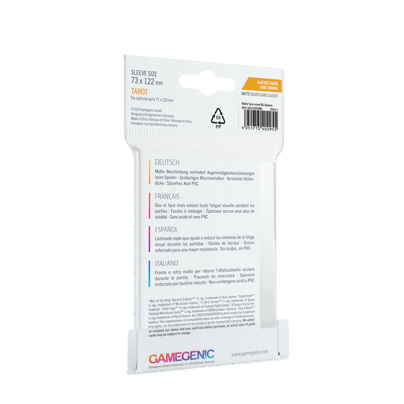 GameGenic - Tarot Prime Sleeves - 50 ct
