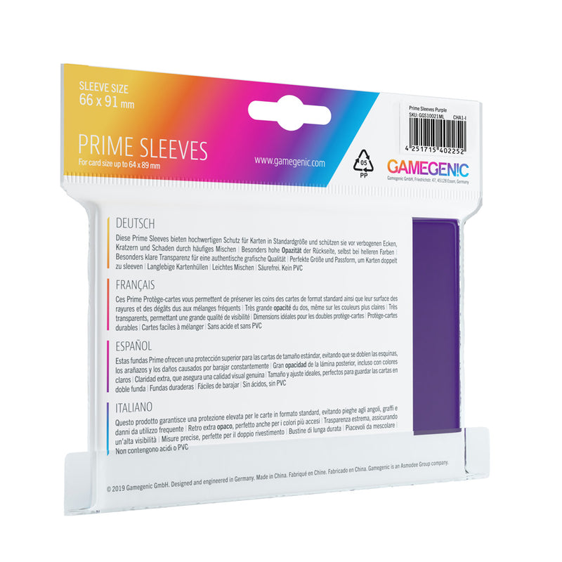 Gamegenic - Prime Sleeves 100ct