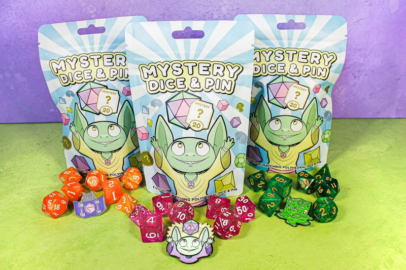 Mystery Dice Goblin: Dice and Pin