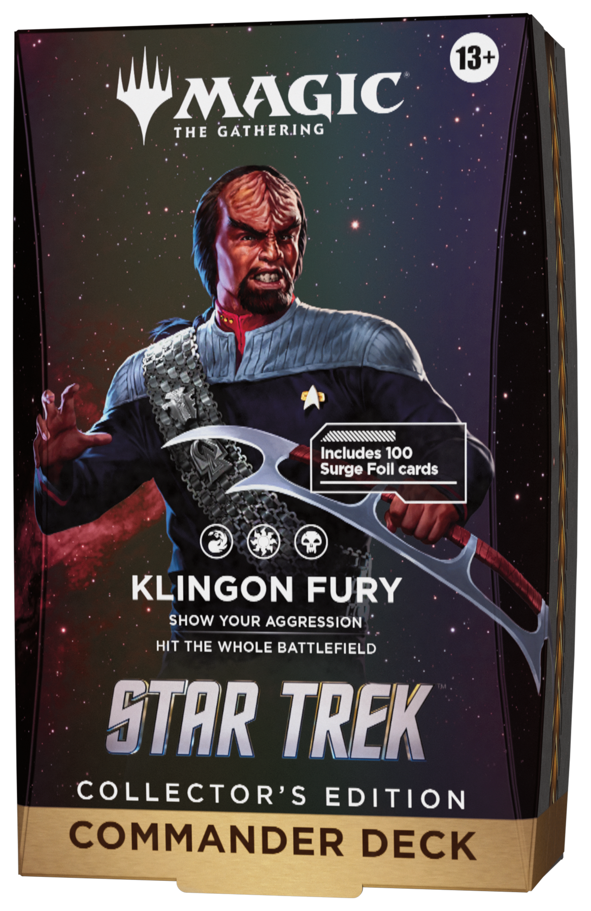 Star Trek Commander Deck - Klingon Fury (Collector's Edition)
