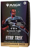 Star Trek Commander Deck - Klingon Fury (Collector's Edition)
