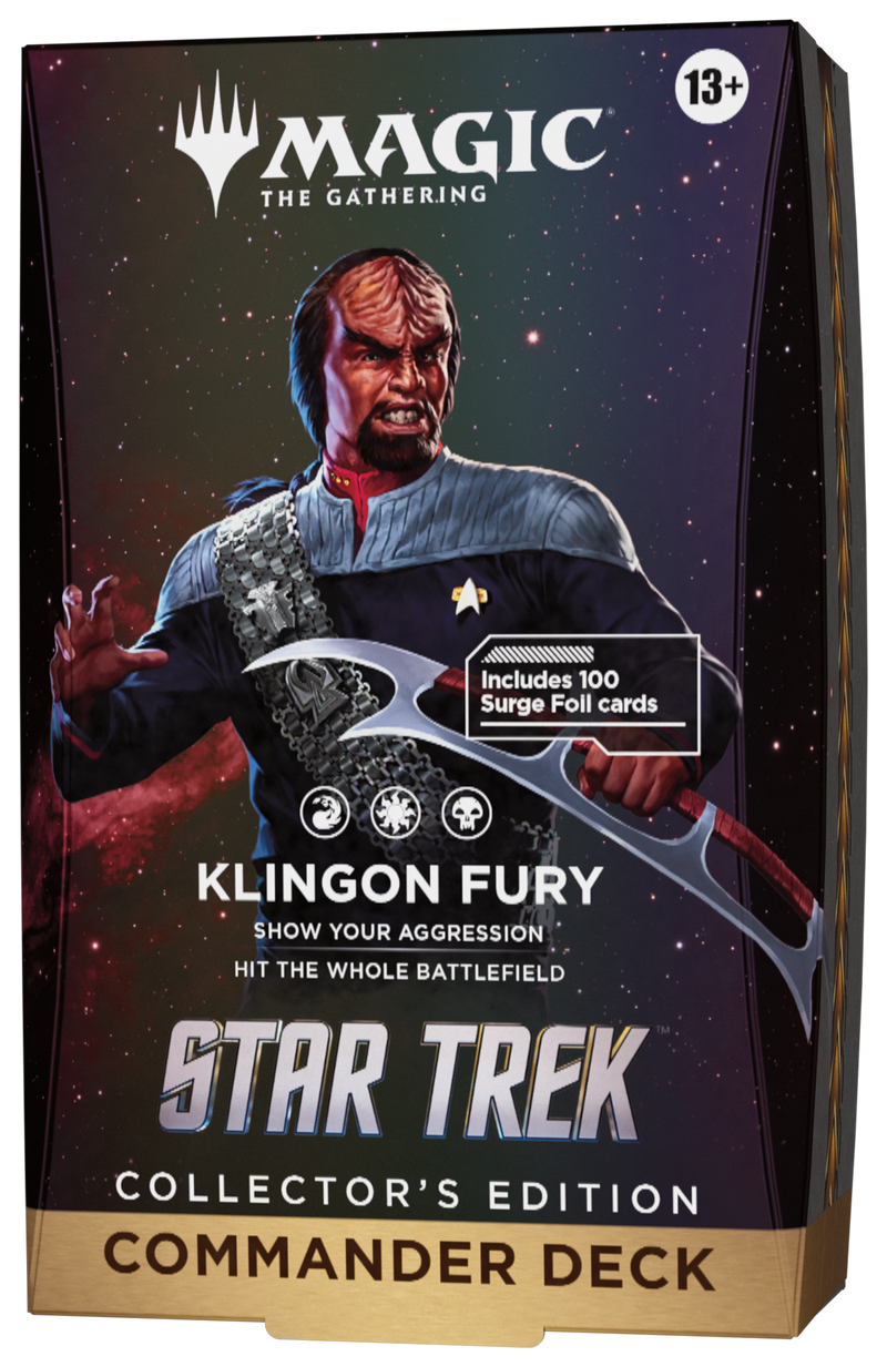 Star Trek Commander Deck - Klingon Fury (Collector's Edition)