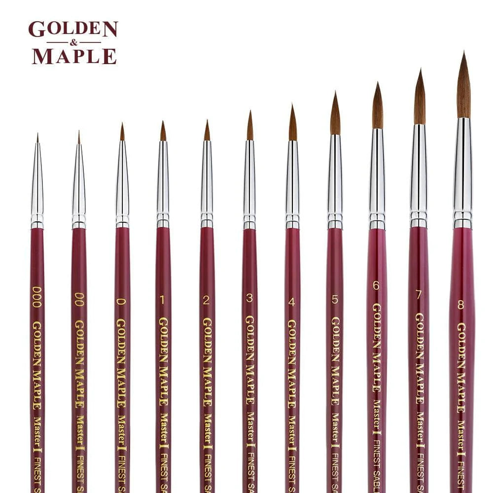 Master Series I Miniature Brush Rounded Tips