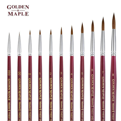 Master Series I Miniature Brush Rounded Tips