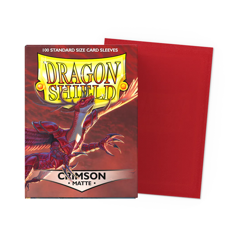 Matte Sleeves Dragon Shield 100ct Standard Sized