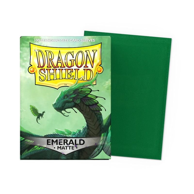 Matte Sleeves Dragon Shield 100ct Standard Sized