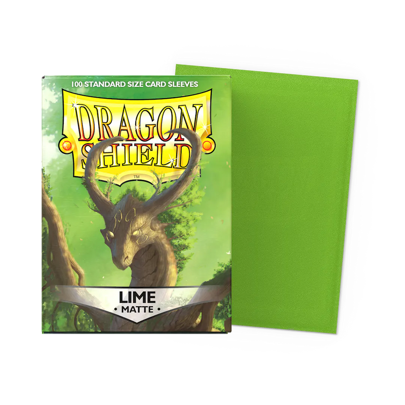 Matte Sleeves Dragon Shield 100ct Standard Sized
