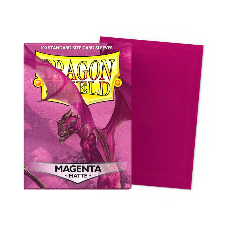 Matte Sleeves Dragon Shield 100ct Standard Sized