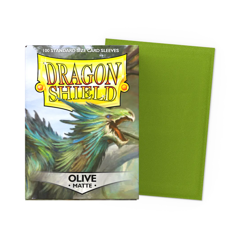 Matte Sleeves Dragon Shield 100ct Standard Sized