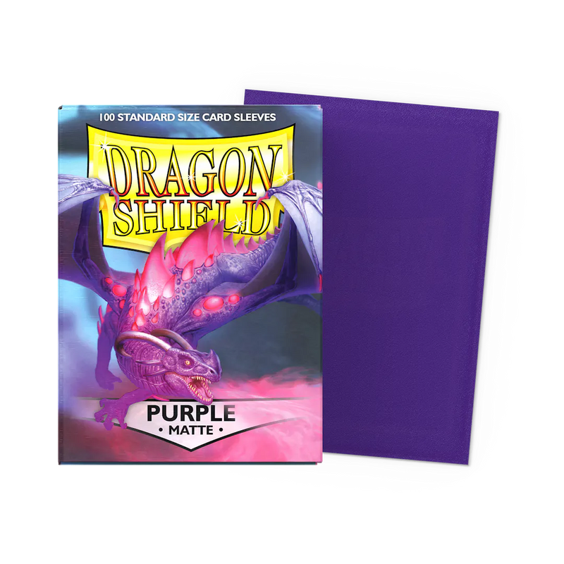 Matte Sleeves Dragon Shield 100ct Standard Sized