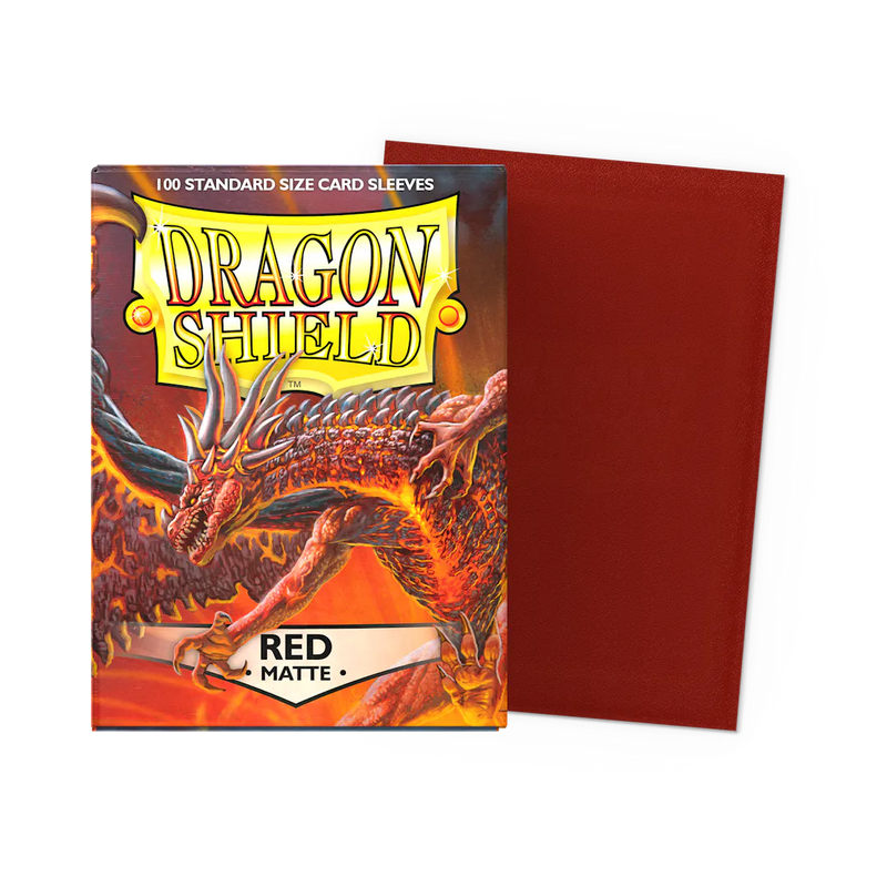 Matte Sleeves Dragon Shield 100ct Standard Sized