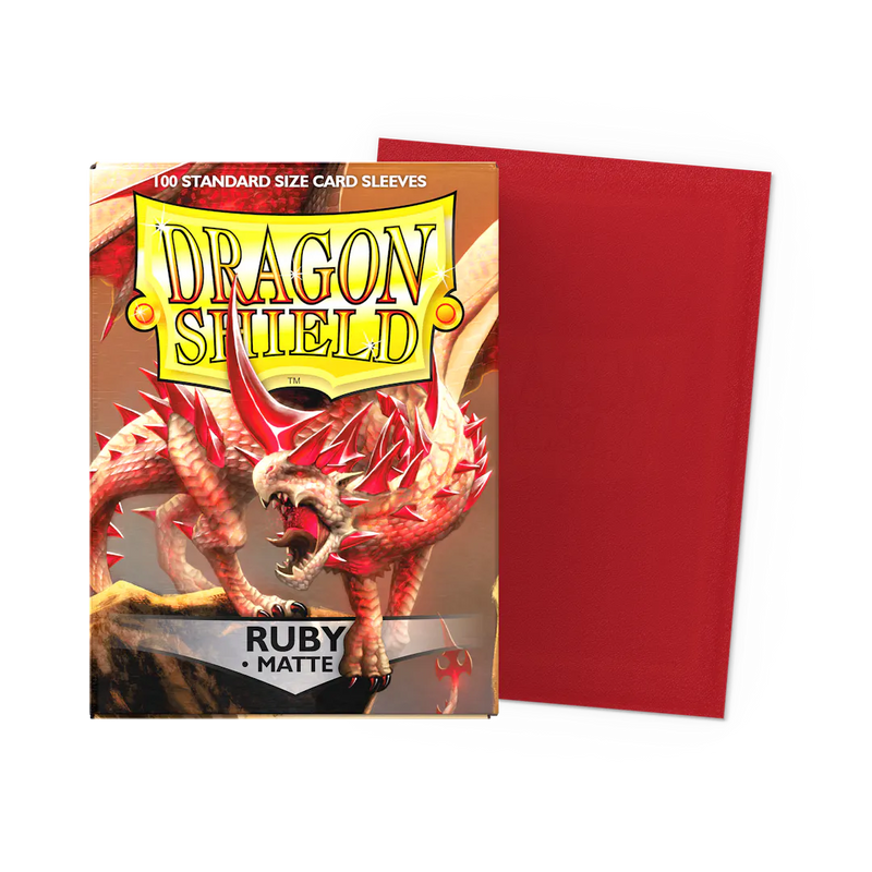 Matte Sleeves Dragon Shield 100ct Standard Sized