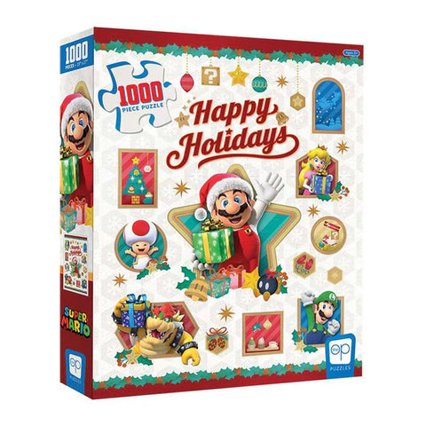 USAopoly: Super Mario Holidays 1000pc