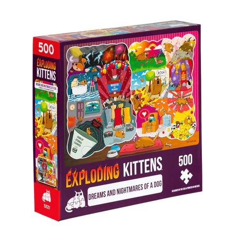 Exploding Kittens: Dreams and Nightmares of a Dog 500pc