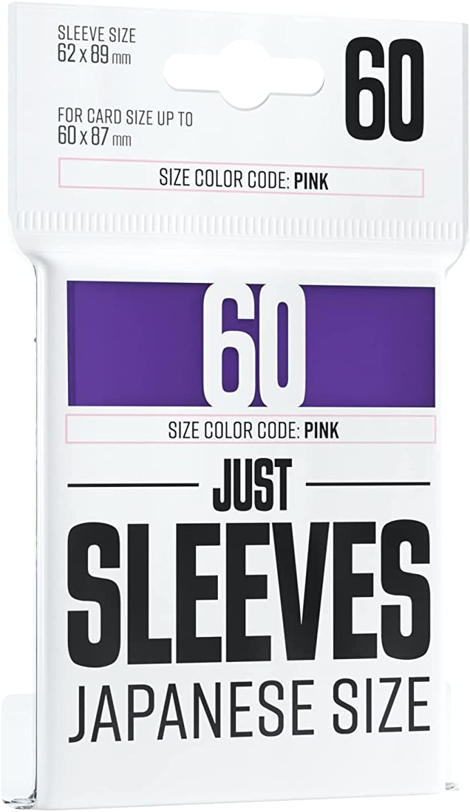 Just Sleeves: Japanese Size 60ct