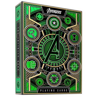 Theory 11 Playing Cards: Avengers Green Edition