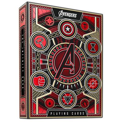 Theory 11 Playing Cards: Avengers Red Edition