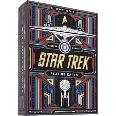 Theory 11 Playing Cards: Star Trek (Dark)