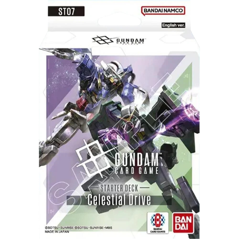 Gundam Card Game - Starter Deck - ST-07 - Celestial Drive Starter Deck