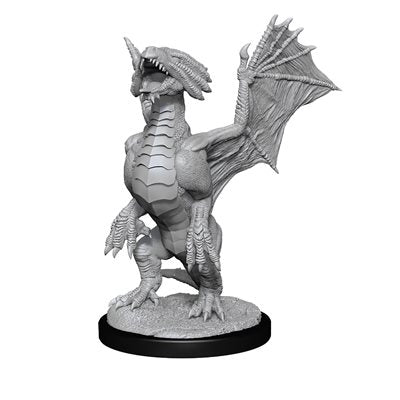 D&D Nolzur's Marvelous Unpainted Miniatures: Wave 13: Bronze Dragon Wyrmling & Treasure (EN)