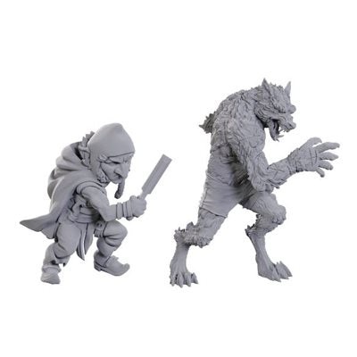 Critical Role Unpainted Miniatures: Wave 23: Chetney Pock O'Pea & Werewolf (EN)