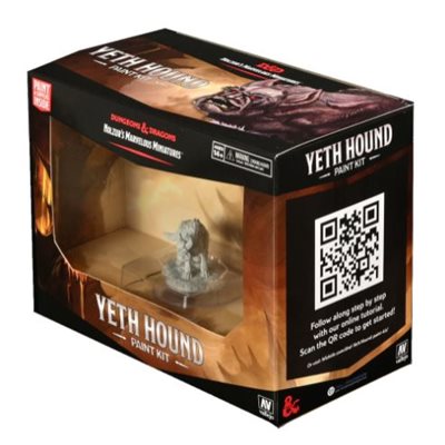 D&D Nolzur's Marvelous Unpainted Miniatures: Paint Kit: Yeth Hound (EN)
