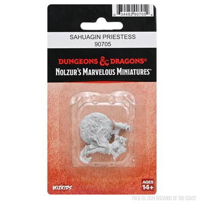D&D Nolzur's Marvelous Unpainted Miniatures: Wave 24: Sahuagin Priestess (EN)