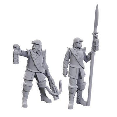 WizKids Deep Cuts Unpainted Miniatures: Wave 23: Roadwardens Male & Female (EN)