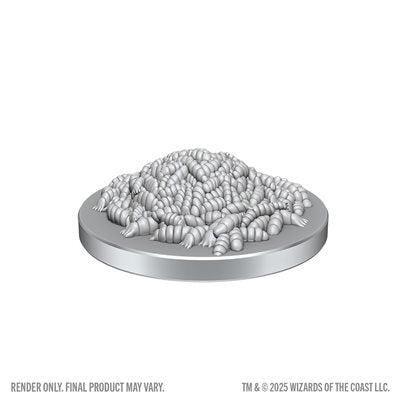 D&D Nolzur's Marvelous Unpainted Miniatures: Wave 28: Swarm of Rot Grubs & Rot Grub Victim (EN)