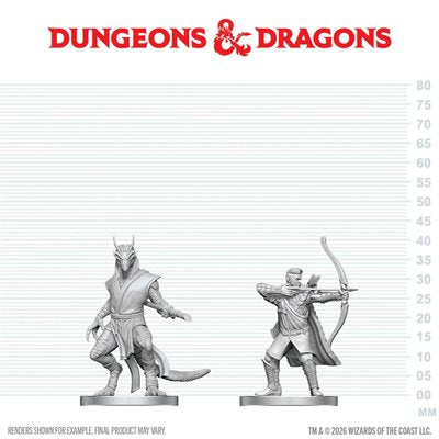 D&D Nolzur's Marvelous Unpainted Miniatures: Gnome Warlock & Aasimar Wizard (EN) ^ Q3 2026