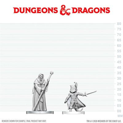 D&D Nolzur's Marvelous Unpainted Miniatures: Cultist of Bhaal & Cultist of Myrkul (EN) ^ Q3 2026